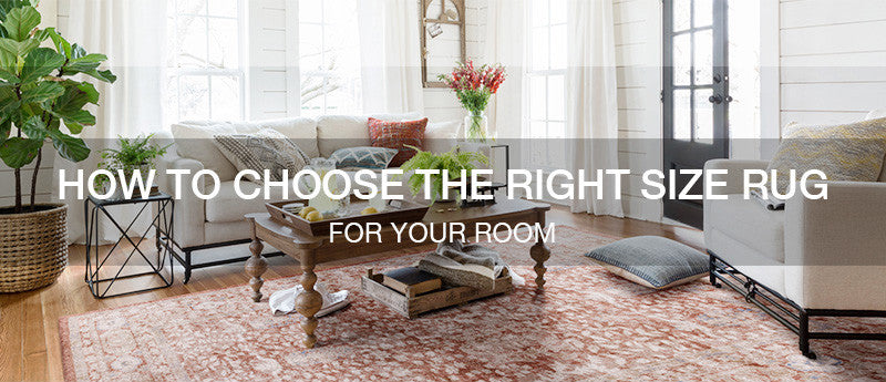 How to Choose the Right Size Rug for Your Room?
