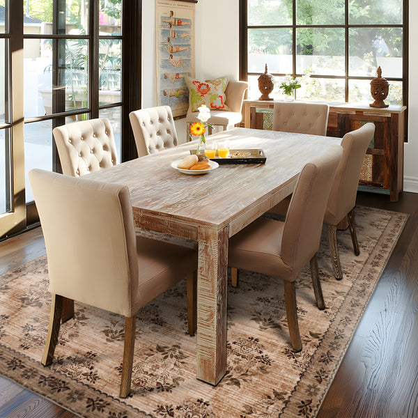 Extra Large Rug Brown Beige Bouquet Allover Neutral Modern Carpet Machine Washable Mat