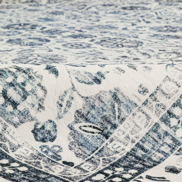 Charcoal Black Hallway Runner Machine Washable Non Slip Corridor Rugs 80x300cm