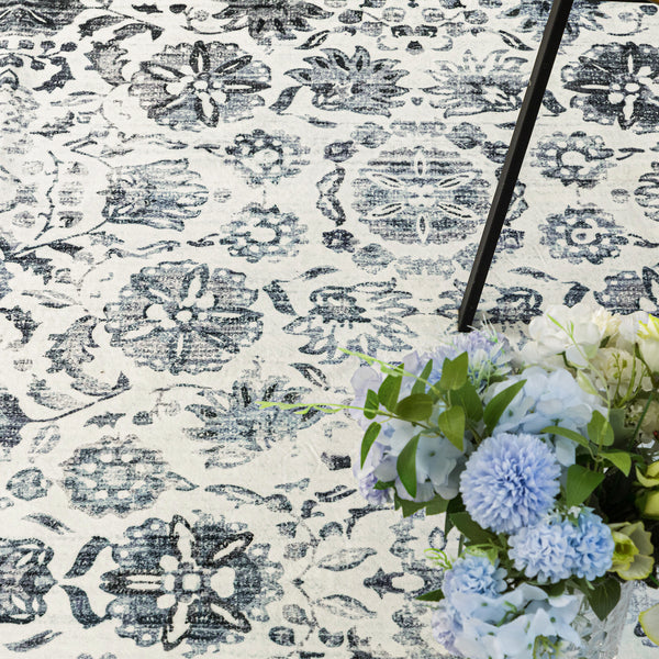 Charcoal Black Hallway Runner Machine Washable Non Slip Corridor Rugs 80x300cm