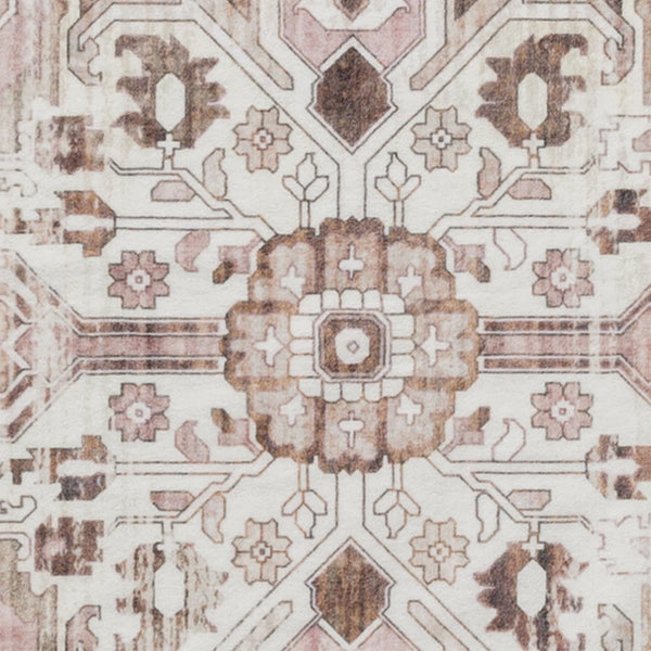 Dusty Pink Floor Runner Soft Plush Long Hallway Runners Washable Carpet 80x300cm