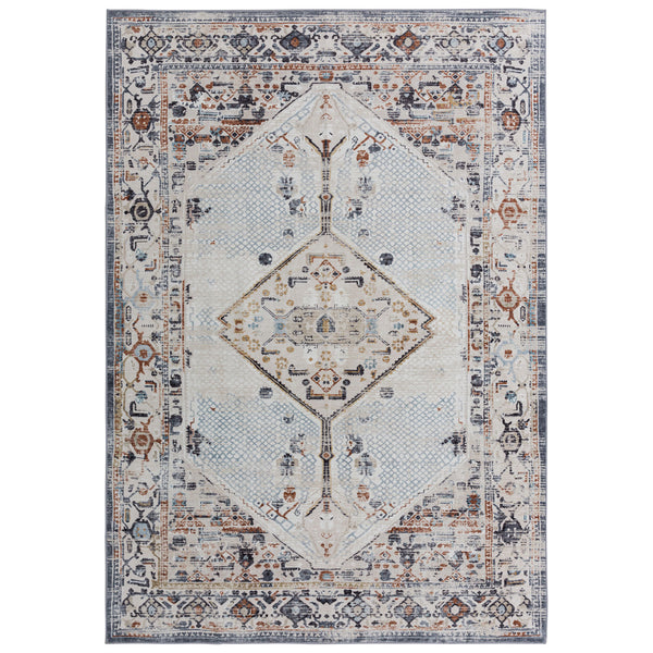 Last 2  Pcs Large Cream Ivory Beautiful Boho Carpet Machine Washable Bohemian Mat Geometric Hallway Runner