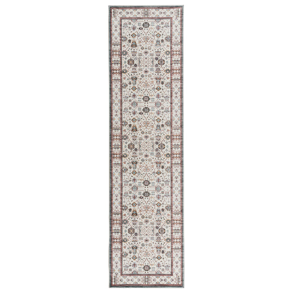 Red Hallway Runner Rug Non Slip Machine Washable Non Slip Corridor Mat 80x300cm