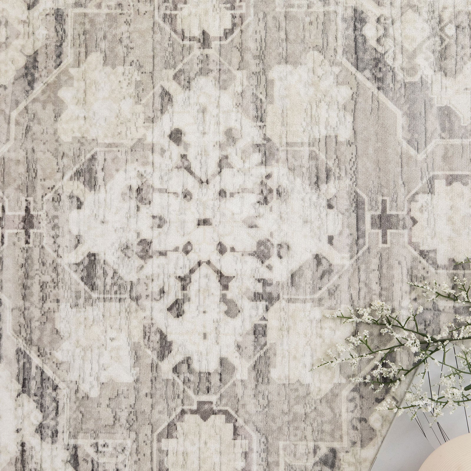 Clearance Extra Large Rugs Beige Grey Beautiful Neutral Floor Carpet D ...