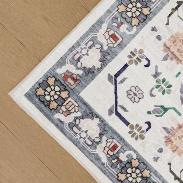 Mint Green Hallway Runner Rug Soft Plush Persian Carpet Beautiful Runner 80x300cm