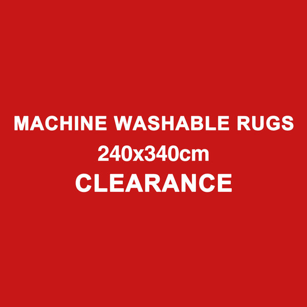Bargains! Clearance! 240x340cm Rugs Non Slip Bedside Mat Soft Plush Machine Washable Only 5 Pcs Per Style
